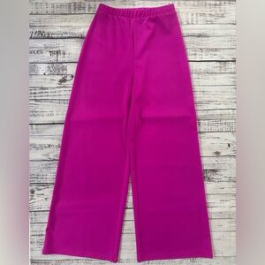 21 Saints Magenta Wide Leg Women's Pants Sz. L